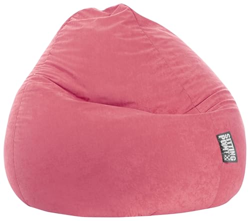 SITTING POINT only by MAGMA Sitzsack Easy XXL ca. 300 Liter pink von SITTING POINT only by MAGMA
