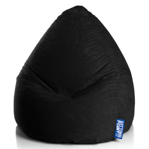 SITTING POINT only by MAGMA Sitzsack Easy XXL ca. 300 Liter schwarz von SITTING POINT only by MAGMA