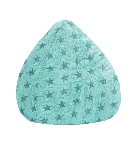 Sitting Point 34751 030 Sitzsack FluffyStars XL türkis von Gouchee Home