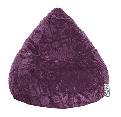 Sitting Point Sitzsack Fluffy XL ca. 220 Liter aubergine von Sitting Point