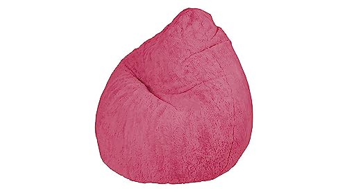 SITTING POINT only by MAGMA Sitzsack Fluffy XL ca. 220 Liter pink von SITTING POINT only by MAGMA