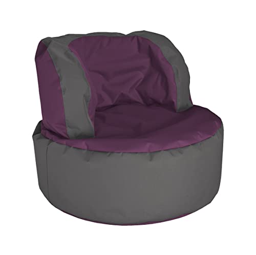 SITTING POINT only by MAGMA Sitzsack Scuba Bebop aubergine von SITTING POINT only by MAGMA