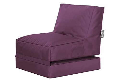 SITTING POINT only by MAGMA Sitzsack Scuba Twist aubergine von SITTING POINT only by MAGMA