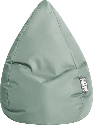 Sitting Point Sitzsack Brava Bean Bag XL ca. 220 Liter eukalyptus von SITTING POINT only by MAGMA
