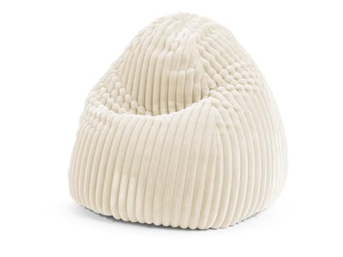 Sitting Point Sitzsack Raya Fellimitat XXL ca. 300L Natur von SITTING POINT only by MAGMA
