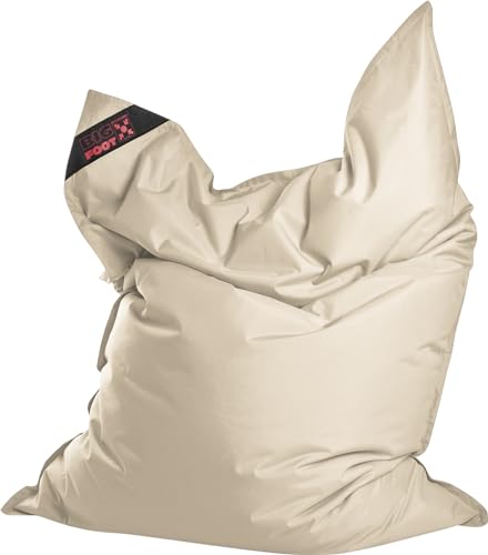 Sitting Point Sitzsack Scuba Big Foot 130x170cm beige von SITTING POINT only by MAGMA