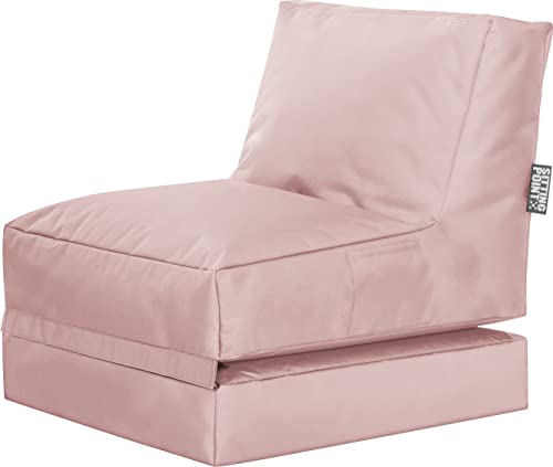 Sitting Point Sitzsack Scuba Twist Altrose von SITTING POINT only by MAGMA