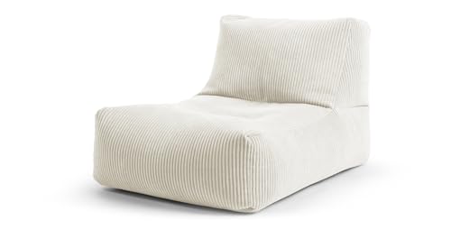 Sitting Point Sitzsack Shara Rock Cord in beige von SITTING POINT only by MAGMA