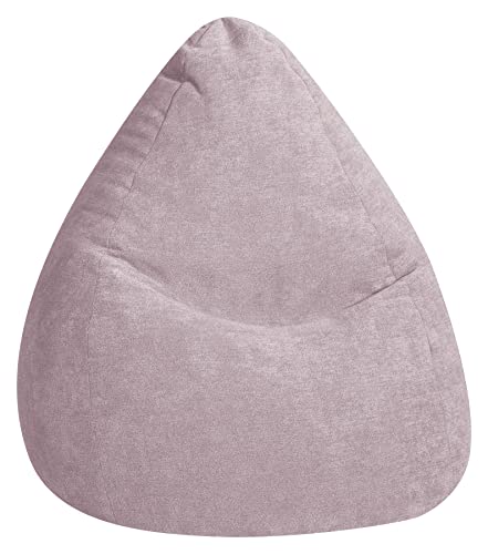 SITTING POINT only by MAGMA Sitzsack ALFA Velours Altrose XL ca. 220L von SITTING POINT only by MAGMA