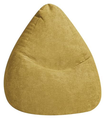 Gouchee Home Sitting Point only by Magma BeanBag ALFA XL Sitzsack, Made in Germany, senf von Gouchee Home