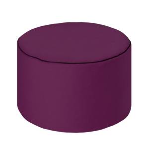 home24 Fußhocker Scuba dot com Ø 50cm Violett von home24
