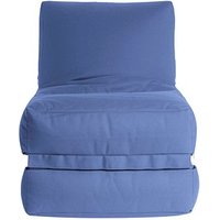 SITTING POINT Twist OUTSIDE Sitzsack blau von SITTING POINT