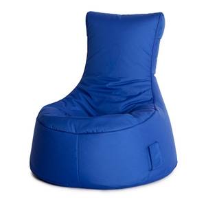 home24 Sitzsack Scuba Swing Blau Polystyrol Füllung Bezug: 100% Polyester 90 x 95 x 65cm von home24