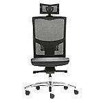 SITWELL Bürostuhl Liberty L SY-47.200-L Kunstleder, Netz Ohne Armlehnen Schwarz von SITWELL STEIFENSAND AG