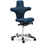 SITWELL Bürostuhl Picasso M SY-56.100-M-89-502-00-44-10 Leder Dunkelblau von SITWELL STEIFENSAND AG