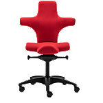 SITWELL Bürostuhl Picasso M SY-56.100-M-89-CSE06-00-53-10 Stoff Rot von SITWELL STEIFENSAND AG