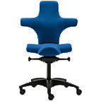 SITWELL Bürostuhl Picasso M SY-56.100-M-89-CSE12-00-44-10 Stoff Mittelblau von SITWELL STEIFENSAND AG