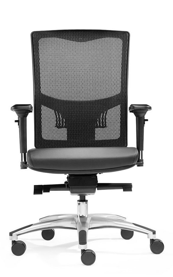 SITWELL STEIFENSAND AG Bürostuhl Designer Netz-Bürostuhl mit stilvoller Aluminium-Optik SITWELL STEIFENSAND AG Bürostuhl Designer Netz-Bürostuhl mit stilvoller Aluminium-Optik von SITWELL STEIFENSAND AG