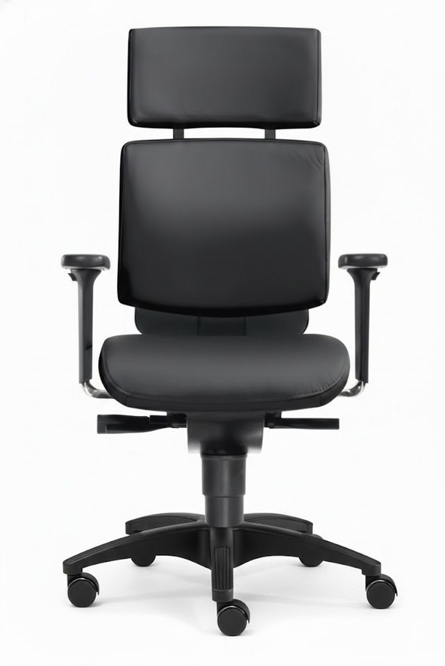 SITWELL STEIFENSAND AG Bürostuhl Gesundheitsdrehstuhl mit atmungsaktiver Ergonomie-Rückenlehne, Synchron-Mechanik bis 120kg, 2D-Armlehnen, Komfort-/Bandschieben-Sitz SITWELL STEIFENSAND AG Bürostuhl Gesundheitsdrehstuhl mit atmungsaktiver Ergonomie-Rückenlehne, Synchron-Mechanik bis 120kg, 2D-Armlehnen, Komfort-/Bandschieben-Sitz von SITWELL STEIFENSAND AG