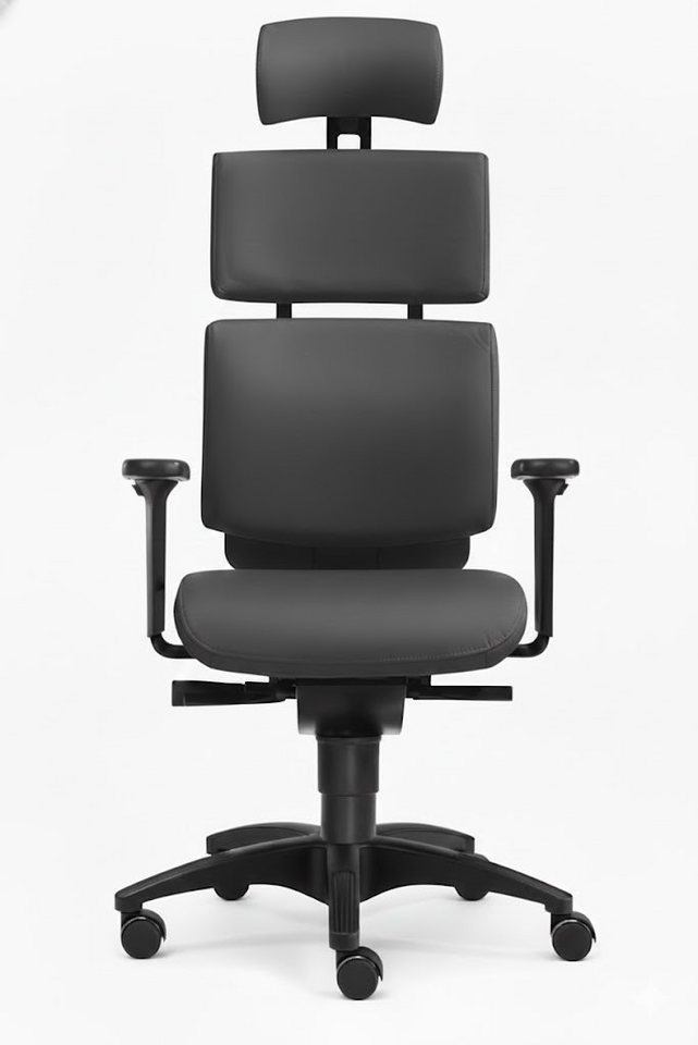 SITWELL STEIFENSAND AG Bürostuhl Gesundheitsdrehstuhl mit atmungsaktiver Ergonomie-Rückenlehne, Synchron-Mechanik bis 120kg, 2D-Armlehnen, Komfort-/Bandschieben-Sitz SITWELL STEIFENSAND AG Bürostuhl Gesundheitsdrehstuhl mit atmungsaktiver Ergonomie-Rückenlehne, Synchron-Mechanik bis 120kg, 2D-Armlehnen, Komfort-/Bandschieben-Sitz von SITWELL STEIFENSAND AG