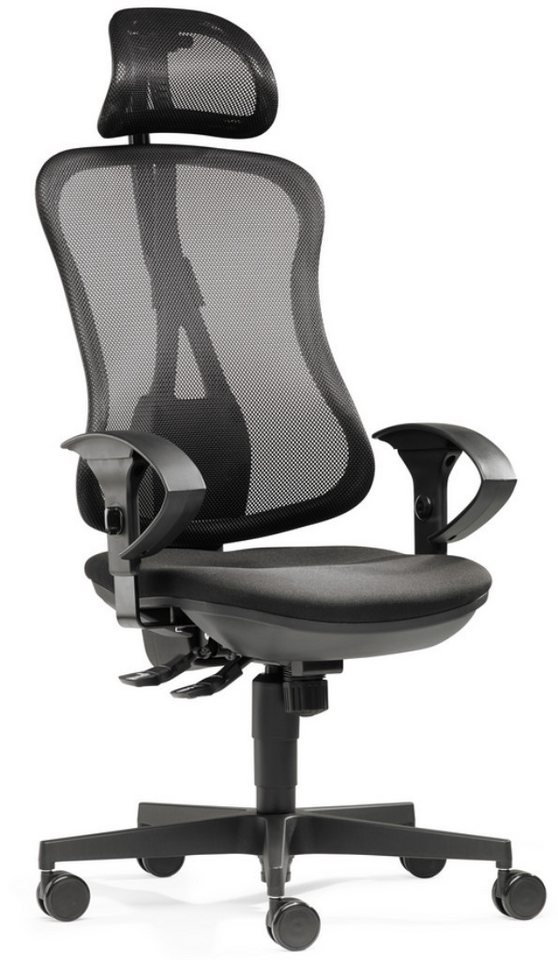 SITWELL STEIFENSAND AG Bürostuhl rückenfreundlicher Netz-Allrounder mit Bandscheiben-Sitz von SITWELL STEIFENSAND AG