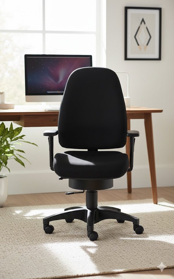 SITWELL STEIFENSAND AG Bürostuhl spektakulärer Frauen-Bürostuhl mit 3D-Mechanik, Ergonomisch, Lordosenstütze, tragbar bis 120kg von SITWELL STEIFENSAND AG