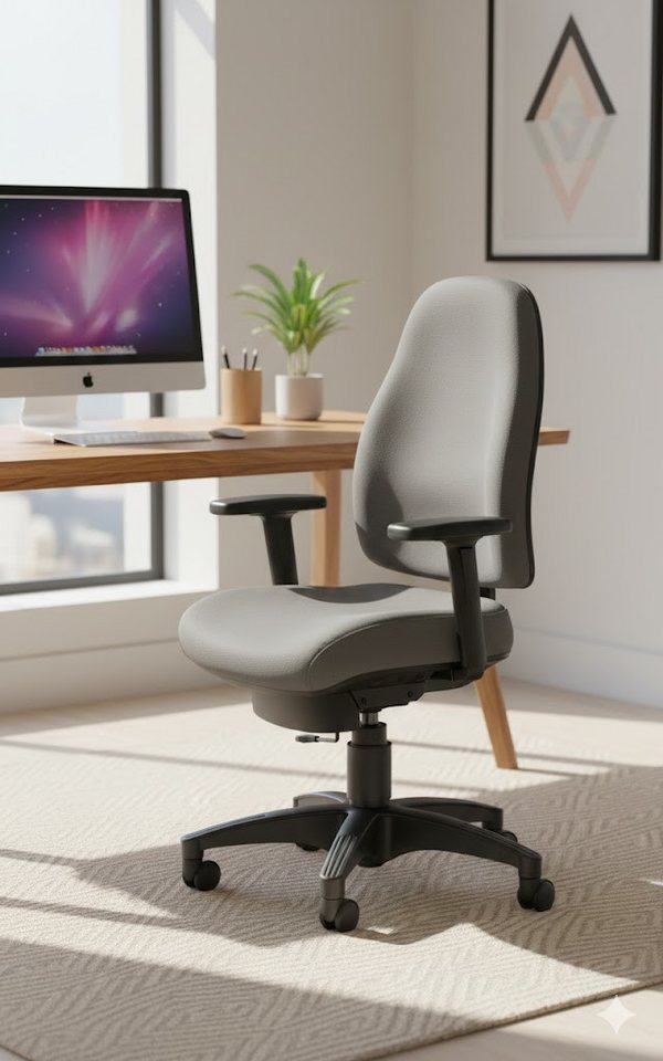 SITWELL STEIFENSAND AG Bürostuhl spektakulärer Frauen-Bürostuhl mit 3D-Mechanik, Ergonomisch, Lordosenstütze, tragbar bis 120kg von SITWELL STEIFENSAND AG