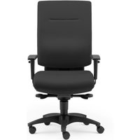 SITWELL STEIFENSAND Bandscheiben-Bürostuhl MyChair, extrabreit, mit Teppichbodenrollen, Polyester, Tragkraft 150 kg von SITWELL STEIFENSAND