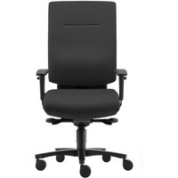 SITWELL STEIFENSAND Bandscheiben-Bürostuhl MyChair, extrabreit, mit Teppichbodenrollen, Polyester, Tragkraft 180 kg von SITWELL STEIFENSAND