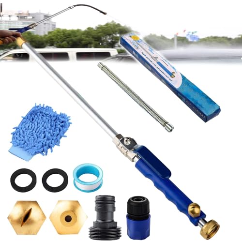 Jetsono Hochdruck Oberflächenreinigungskraft Kompakt Und Leicht,Jetsono Hochdruckreinigerstab,Jetsono High Pressure Washer, 2-in-1 Düse Für Gartenschlauch, Kompakt Und Leicht (Ultra Luxus) von SIUVEY