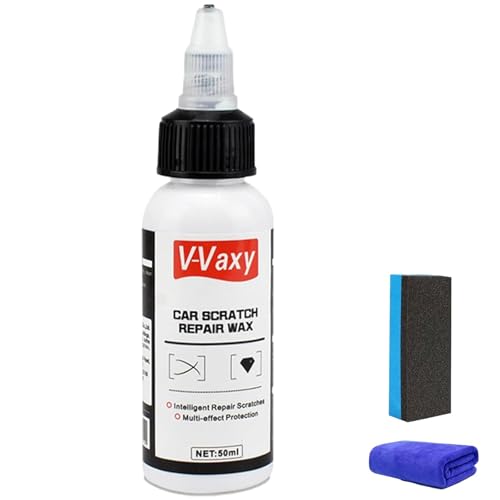 Ultimativer Lack Restaurator,V-vaxy Car Scratch Repair Wax,flüssigglas Für Autolack,ultimativer Farbwiederhersteller,Polishing Paste Auto Detailing Portability Scuff (1pcs) von SIUVEY