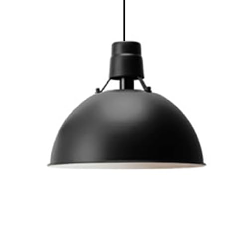 SIVAJI Halbrunde Pendelleuchte Aus Metall Vintage-Kronleuchter Mit Einem Kopf Schirm Skandinavischer Hängelampen Mit Kuppel Moderne Minimalistische Deckenleuchte Für Café, Restaurant, Zuhause, von SIVAJI