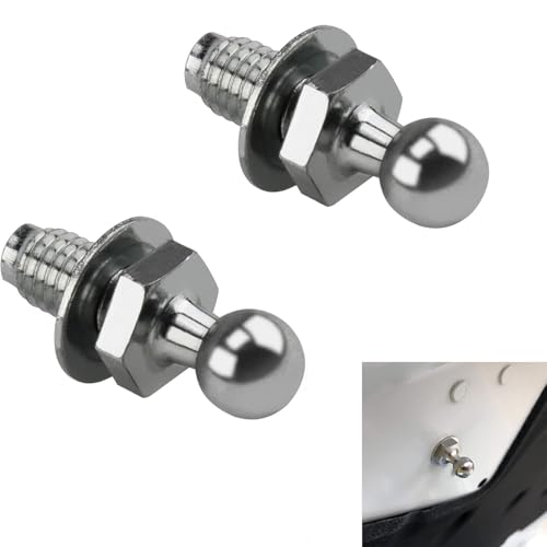 SIXHAOBU 2 Stück Verstärkte Kugelzapfen für Gasdruckfeder Heckklappe Frontklappe 10mm Kugelkopf M8 Gewinde Edelstahl für Heckklappen und Motorhauben in Auto und Schiffsbau SIXHAOBU 2 Stück Verstärkte Kugelzapfen für Gasdruckfeder Heckklappe Frontklappe 10mm Kugelkopf M8 Gewinde Edelstahl für Heckklappen und Motorhauben in Auto und Schiffsbau von SIXHAOBU