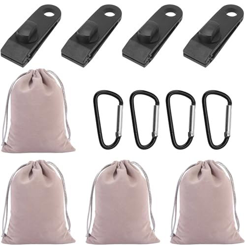 SIXHAOBU 4 Stück Tragbare Gewichtstasche Sandsäcke Gewichtstaschen Beingewichte mit 4 Karabiner 4 Clips geeignet zum Befestigen von Außenvorhängen Zelten Tischdecken usw um Wind zu verhindern SIXHAOBU 4 Stück Tragbare Gewichtstasche Sandsäcke Gewichtstaschen Beingewichte mit 4 Karabiner 4 Clips geeignet zum Befestigen von Außenvorhängen Zelten Tischdecken usw um Wind zu verhindern von SIXHAOBU