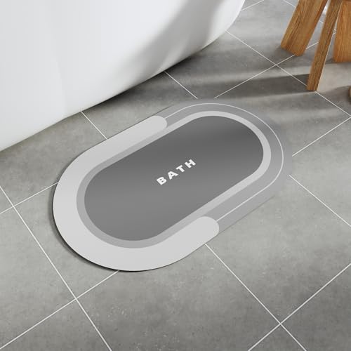 SIXHOME 40 * 60cm Grau Extra Saugfähige Badematte Schnell trocknend rutschfest & vielseitig einsetzbar Genießen Sie angenehme Trockenheit nach dem Duschen und Baden SIXHOME 40 * 60cm Grau Extra Saugfähige Badematte Schnell trocknend rutschfest & vielseitig einsetzbar Genießen Sie angenehme Trockenheit nach dem Duschen und Baden von SIXHOME