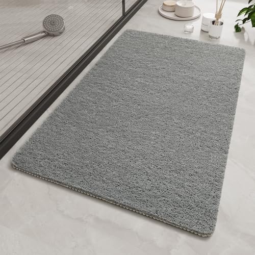 SIXHOME Duschmatte rutschfest 80x80cm Massage Strukturierte Antirutschmatte dusche Weiche Luffa Anti Schimmel PVC rutschfeste Duschmatte passen unter die Tür Badvorleger für Dusche Grau SIXHOME Duschmatte rutschfest 80x80cm Massage Strukturierte Antirutschmatte dusche Weiche Luffa Anti Schimmel PVC rutschfeste Duschmatte passen unter die Tür Badvorleger für Dusche Grau von SIXHOME