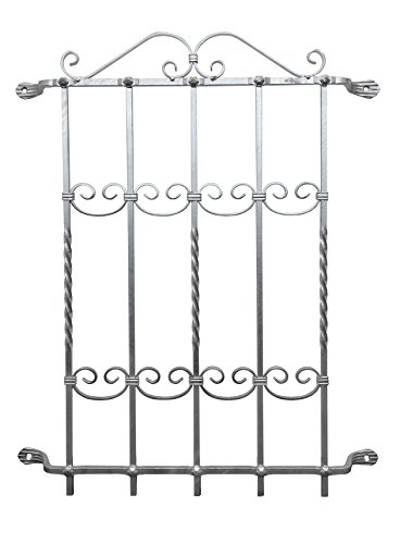 Fenstergitter Saragossa Feuerverzinkt 790x1040mm von SIXONE