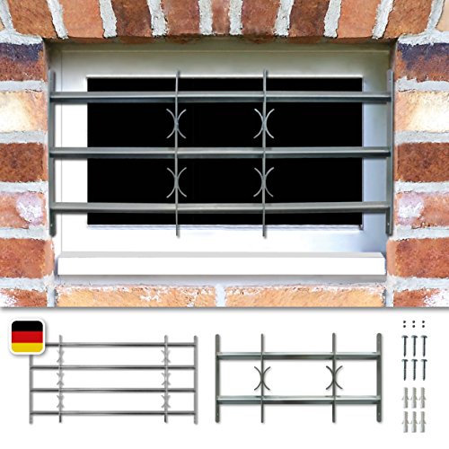 Fenstergitter Sicherheitsgitter Amsterdam ausziehbar in 9 Größen 300x1000-1500 mm Fenstergitter Sicherheitsgitter Amsterdam ausziehbar in 9 Größen 300x1000-1500 mm von SIXONE