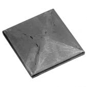 Pfeilerabdeckung Pfostenabdeckkappe Pyramidenform Abdeckkappe Pfostenabdeckung (40 x 40 mm) von SIXONE