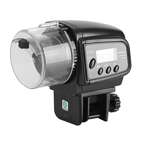 Digitaler LCD-Elektronischer Fischfutterspender mit Timer, Automatische Futterfütterungsmaschine für Aquarien Digitaler LCD-Elektronischer Fischfutterspender mit Timer, Automatische Futterfütterungsmaschine für Aquarien von SIXRUN