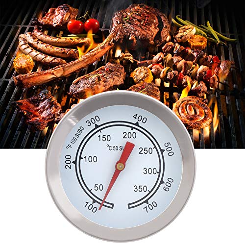 Edelstahl-BBQ-Thermometer-Temperaturanzeige für Barbecue-Grill-Räucherofen von SIXRUN