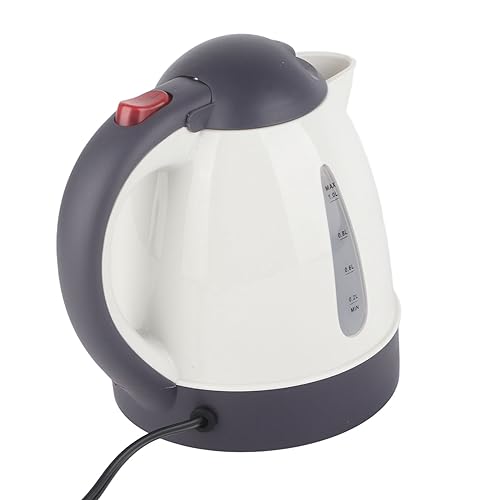 Elektrischer Tragbarer Wasserkocher, Tragbare 1000-ml-24-V-Reise-Auto-LKW-Wasserkocher-Warmwasserbereiterflasche für die Tee- und Kaffeezubereitung von SIXRUN