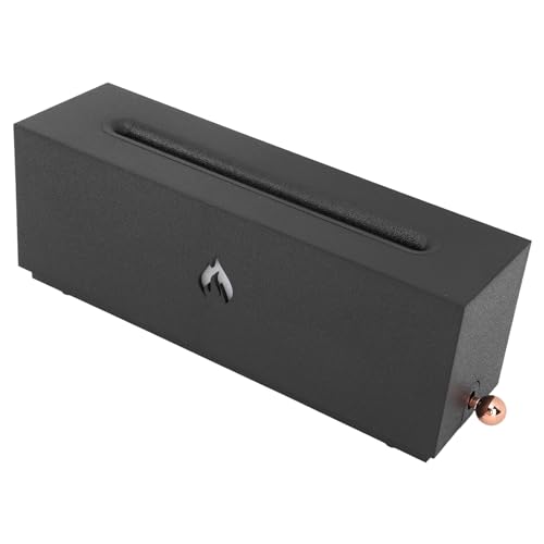 Flame Air Aroma-Luftbefeuchter, Flame Air Diffuser, 3D-Kamin-Erscheinungsbild, Mehrfarbiges Feuer, Automatischer Abschaltschutz, 320 Ml, Silent Flame Mist-Luftbefeuchter für von SIXRUN