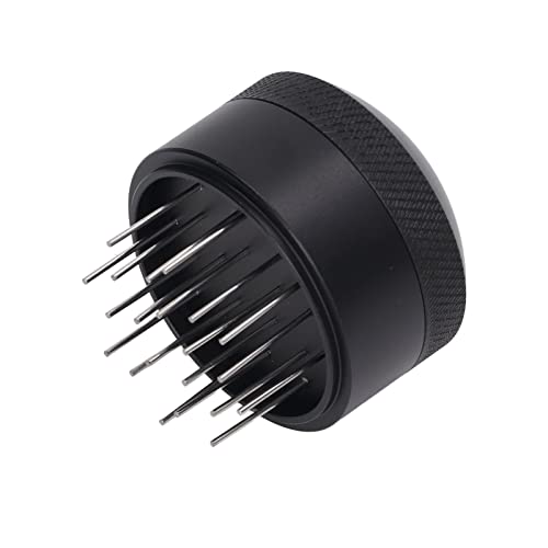 Kaffeenadelverteiler, Kaffeenadelverteiler Rostbeständiger Edelstahlnadel-Kaffeerührer mit Sockel für Cafés zu Hause, 51 Mm Verteiler C (SIXRUNn5riq71ghc-13) von SIXRUN