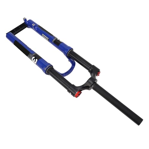 SIXRUN 27,5 -Zoll -Mountainbike Luftaufhängung Fork Stoßdämpfer Vordergabel Magnesiumlegierung Blau für Fernkreislauf, Sperrfunktion für Anstiegsströme von SIXRUN