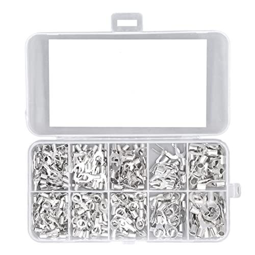 SIXRUN 320pcs Terminal Fork Connector Kit mit Speicherbox für Einfache Tragbarkeit - Ideal für Automobile und Elektroindustrie von SIXRUN