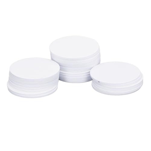 SIXRUN 50pcs NFC -Aufkleber -Kleber 215 Chip Rewritable Karten für Tagmo Software, EasyTouse Mobile NFC Sensor für Personalinformationen und von SIXRUN