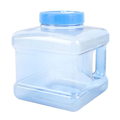 SIXRUN 5L Destilliertes Wasserbehälter PP Breite Kompatibilität für Arbeitsplatten -Distillationsoperationen (BLUE) von SIXRUN