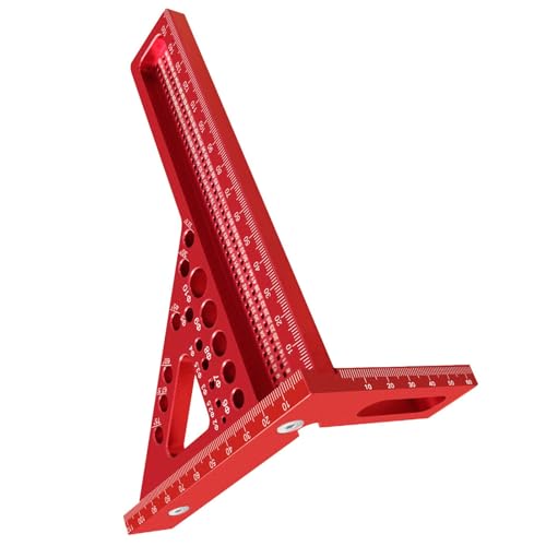 SIXRUN Aluminium Alliage Carpenter Multi -Winkel -Messung von Rual Präzise für Rotes Holz Arbeitliebhaber SIXRUN Aluminium Alliage Carpenter Multi -Winkel -Messung von Rual Präzise für Rotes Holz Arbeitliebhaber von SIXRUN
