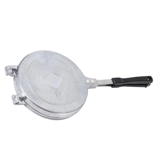 SIXRUN Anti -Trailer -Doppel Pfanne Zum Haus der Küchenfrühstück, Leicht zu Reinigende Aluminiumlegierungs Pfannkuchen Pfannkuchen Hersteller für Vielbeschäftigte Eltern (Typ 1) von SIXRUN